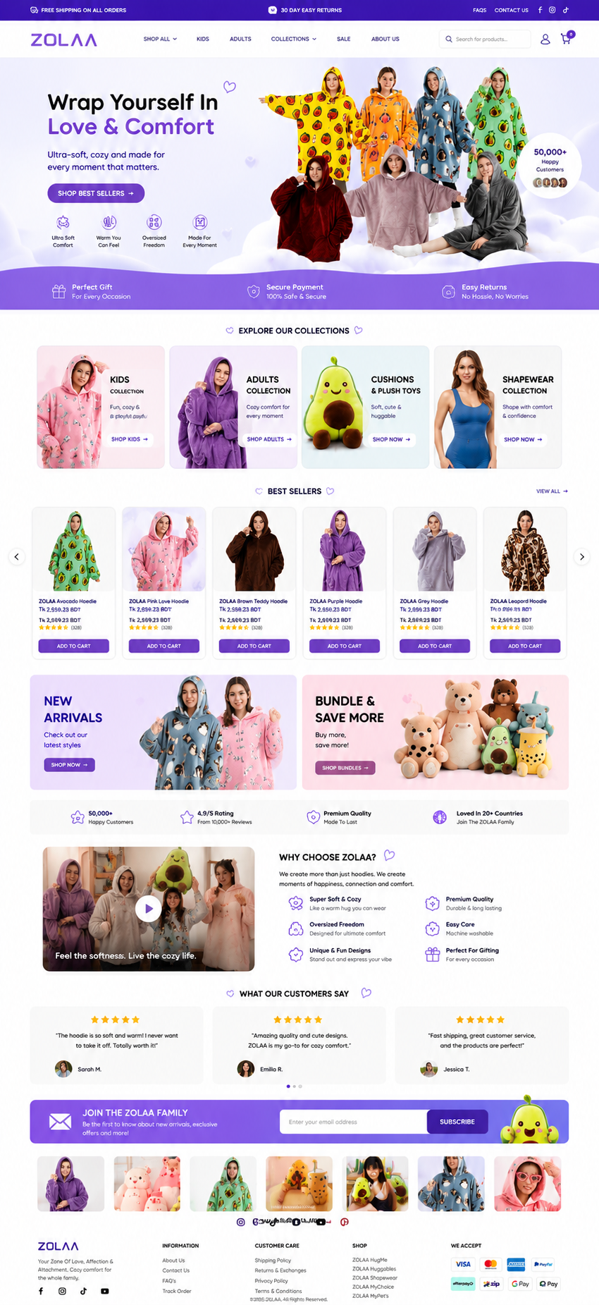 Featured website project